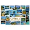 CPM Corse Corsica les plus belles plages multivues plages et criques