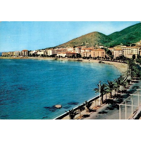 CPSM Ajaccio boulevard Lantivy et front de mer, carte circulée en 1966
