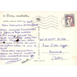 CPSM Ajaccio – Boulevard Lantivy et front de mer 1966