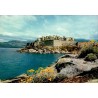 CPSM Calvi Corse citadelle et remparts dominant la Méditerranée