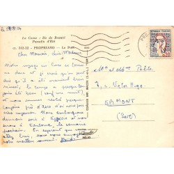 CPSM Propriano Corse – Le port et le front de mer en 1964