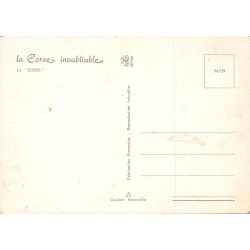 CPSM Corse – Paquebot Corse en mer – transport maritime