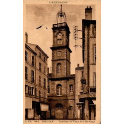 G.D'O - 965 - ISSOIRE - Théâtre et Tour de l'Horloge