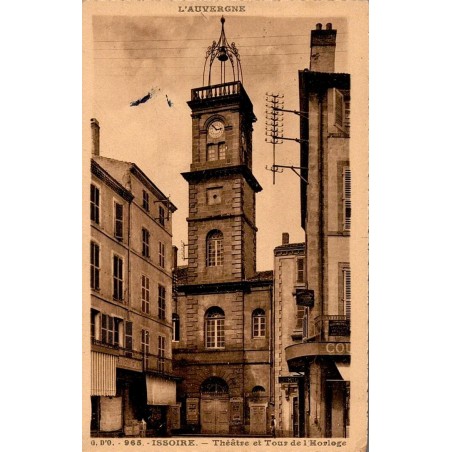 G.D'O - 965 - ISSOIRE - Théâtre et Tour de l'Horloge
