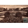 CPSM Deauville Plage Fleurie casino et jardins avec vignette Paris 1931