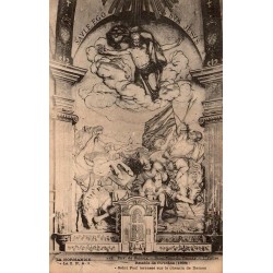 CPA Saint-Paul-du-Vernay église retable de Girardon 1698 saint Paul