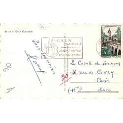 CPSM Caen – Vues de la ville et monuments – Calvados Normandie