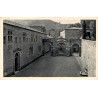 CPSM abbaye de Fontfroide Aude cour d’honneur et ancienne chapelle
