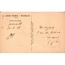 CPA Marseille – Port de la Joliette – Navires et cathédrale de la Major