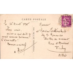 CPSM Pompadour – Étang de Troche près du Glandier – Corrèze