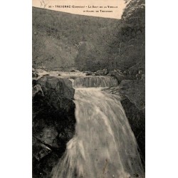 CPA Treignac Saut de la Virolle, cascade en Corrèze