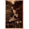 CPSM Gimel La Grande Cascade et ancien chemin aménagé en Corrèze