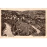CPSM Château de Merle en Corrèze, ruines sur l’éperon rocheux près d’Argentat