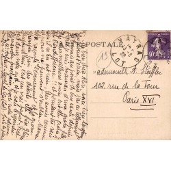 CPA Curemonte – Le Château côté couchant – Corrèze