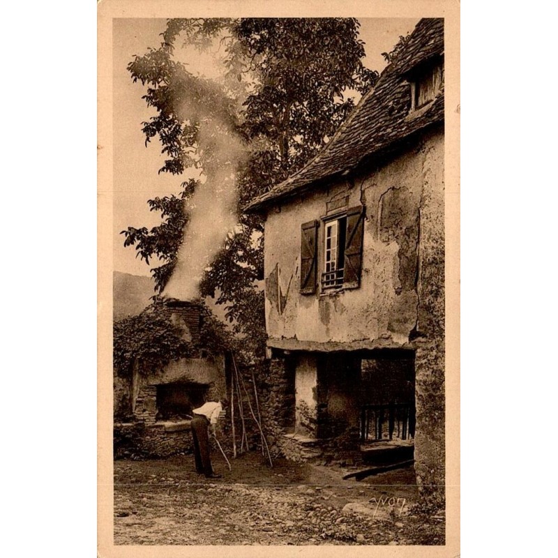 CPSM Altillac Corrèze, vieille maison limousine, Éditions d’Art Yvon