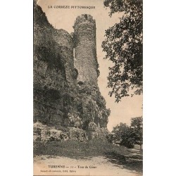CPA Turenne Corrèze, Tour de César, Bessot et Guionie, début XXe siècle