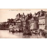 CPA Uzerche Corrèze, moulin sur la Vézère et vieux châteaux, carte écrite en 1909