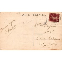 CPA Rilhac-Xaintrie – Place de la Fontaine – Corrèze 19