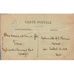 CPA Bort-les-Orgues – Vue générale de Bort et des Orgues – Corrèze