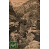 CPA Gimel Corrèze gorges vues du pont avec rochers et cours d'eau