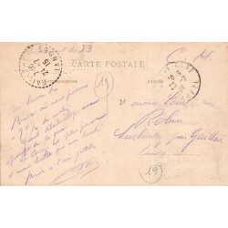 CPA Turenne – Vue générale du village et château – Corrèze 19