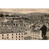CPA Tulle vue générale et Caserne des Récollets, carte circulée en 1909