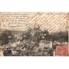 CPA Uzerche vue générale du faubourg Sainte-Eulalie, carte circulée en 1903
