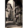 CPSM Tulle porche de la Cathédrale et Maison Renaissance, carte circulée