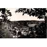 CPSM Gimel-les-Cascades vue panoramique du bourg en Corrèze
