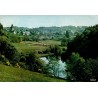 CPSM Corrèze vue générale du village dans un paysage verdoyant, circulée en 1963