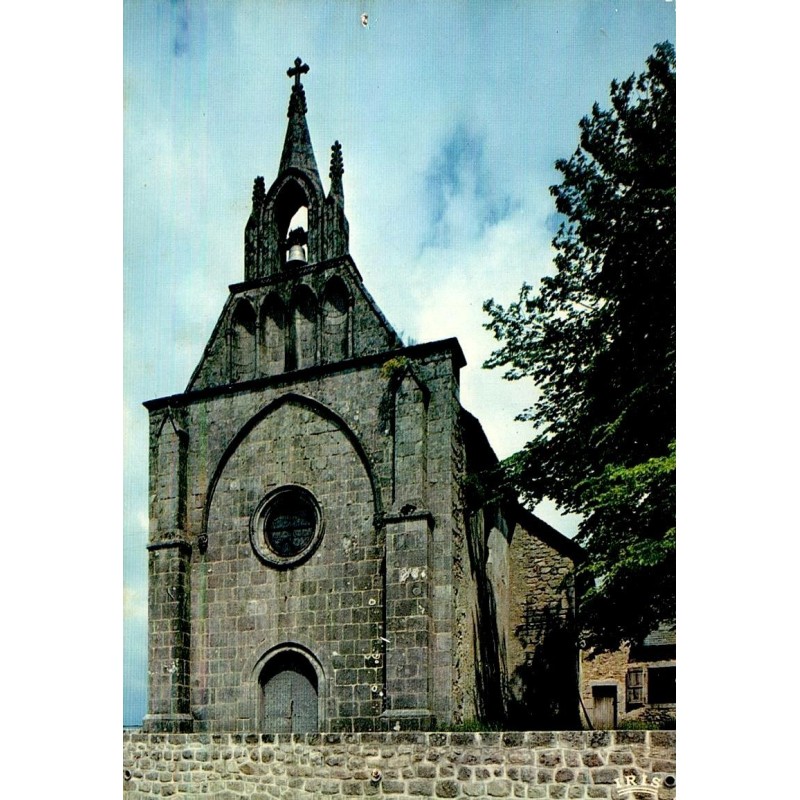 CPSM Ussel en Corrèze, Chapelle des Pénitents Blancs et son clocher-mur