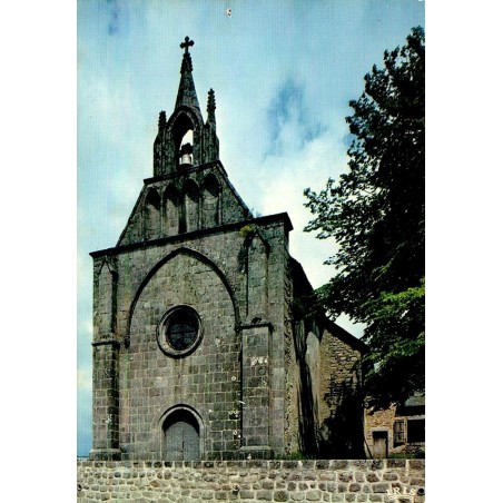 CPSM Ussel en Corrèze, Chapelle des Pénitents Blancs et son clocher-mur
