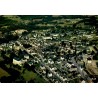 CPSM Treignac Corrèze vue aérienne de la ville et vallée de la Vézère en 1967