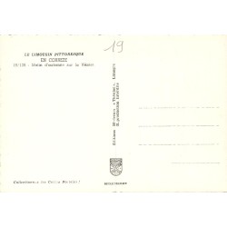 CPSM Corrèze – Matin d’automne sur la Vézère