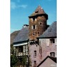 CPSM Ségur-le-Château Corrèze cité médiévale tour et maisons anciennes