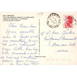 CPM Corrèze – La Gironie – Village de vacances et pavillon central