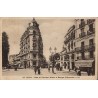 Carte postale ancienne – Vichy – Rue du Président Wilson et Rue Georges Clemenceau