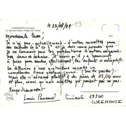 CPM Curemonte – Vue aérienne du village – Corrèze
