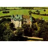 CPSM Rosnay château du Bouchet en Brenne, vue aérienne dans la campagne de l'Indre