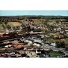 CPSM Ussel vue générale du quartier de la Gare et installations ferroviaires en Corrèze
