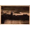 Carte postale ancienne Bayonne coucher de soleil