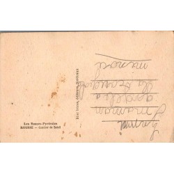 Carte postale ancienne Bayonne coucher de soleil