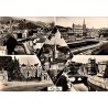 CPSM Tulle multivues des quais, cathédrale, préfecture et centre-ville en 1962