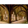 CPSM Tulle cloître du XIIIe siècle, galerie gothique et arcades en Corrèze