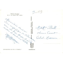 CPSM Tulle – Cloître du XIIIe siècle et galerie gothique – Corrèze