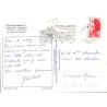 CPM Uzerche – Vue aérienne de la cité et de la Vézère – Corrèze 1987