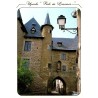 CPM Uzerche porte Bécharie du XIVe siècle et tourelle, Corrèze