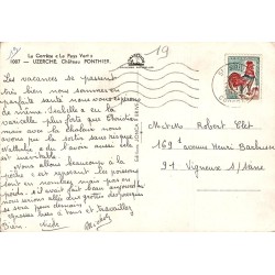 CPSM Uzerche – Château Ponthier – Corrèze 1965