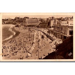 1225 - BIARRITZ - Vue d'ensemble de la Grande Plage