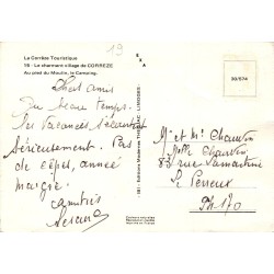 CPSM Corrèze – Camping au pied du Moulin et caravanes – Théojac